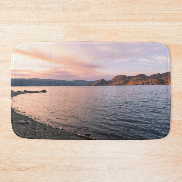 Item preview, Sunset Beach at Okanagan Lake Provincial Park in Summer designed and sold by Amy Mitchell.