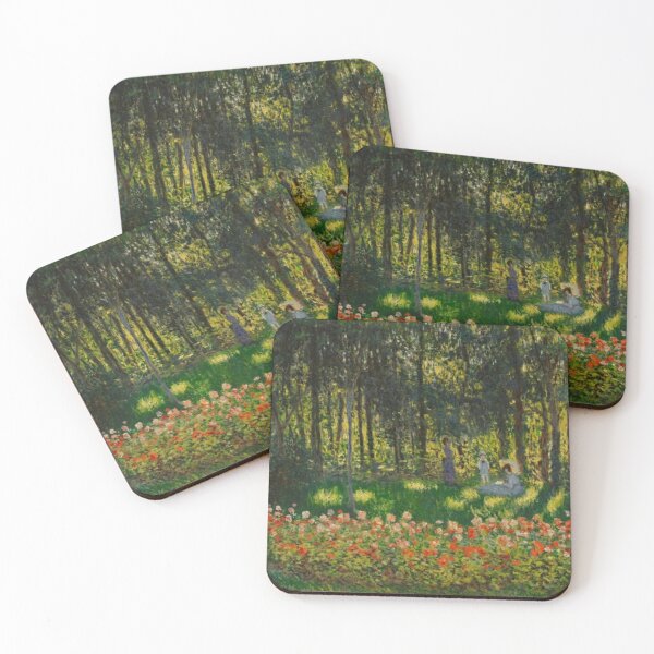Item preview, In the Garden The Artist's Family -Claude Monet designed and sold by tomorrowsart.