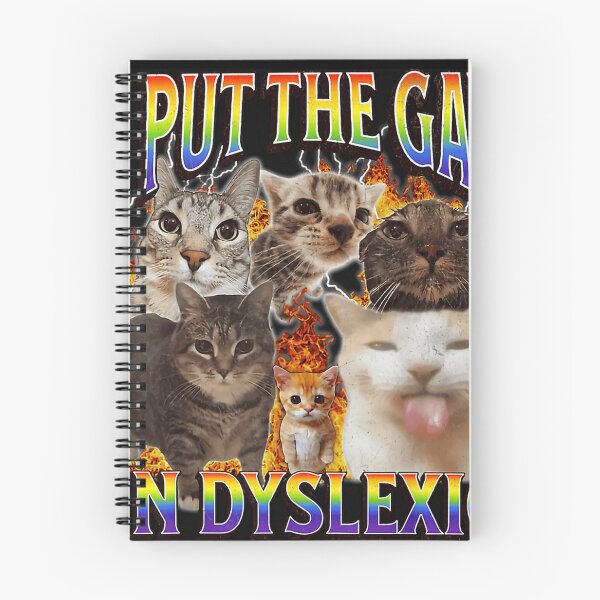 Item preview, I Put The Gay In Dyslexic Cat Bootleg designed and sold by MismindsAn.