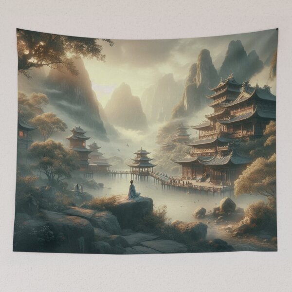 Item preview, Whisper of Dawn Waters designed and sold by calmgarden.