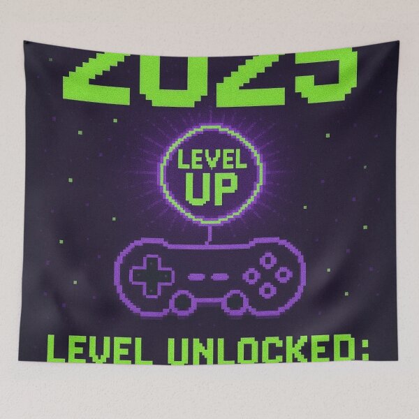 Item preview,  Level Unlocked 2026 Gamer T-Shirt Design designed and sold by YAM716.