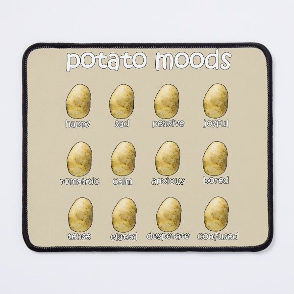Item preview, Potato Moods – Emotional Support Spuds for Every Feeling designed and sold by BatavianBrew.