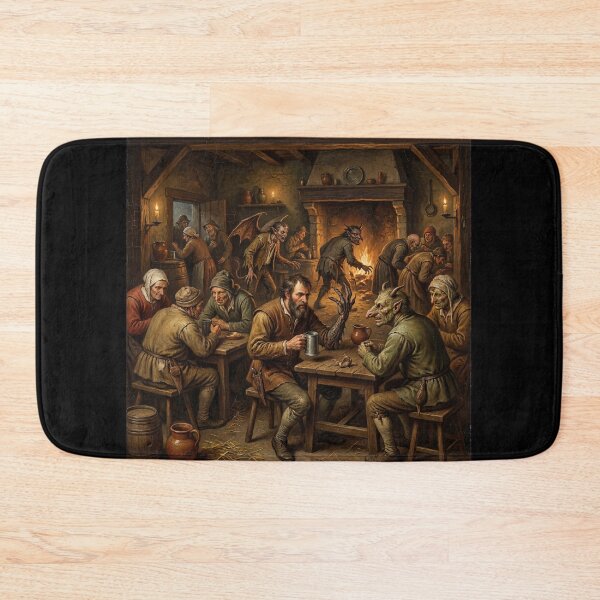 Item preview, The Demonic Inn after Hieronymus Bosch designed and sold by Vintage Designs +.
