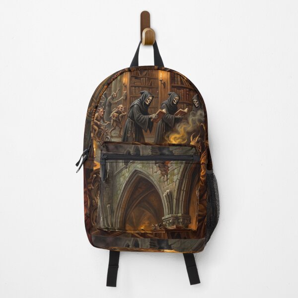 Item preview, Infernal Library after Hieronymus Bosch and Bruegel designed and sold by Vintage Designs +.