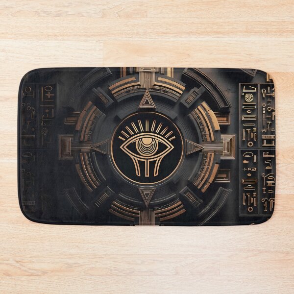 Item preview, Cyberpunk Egyptian Hieroglyphics, symmetrical textures (image size 8320x12480) designed and sold by Digital-Davinci.