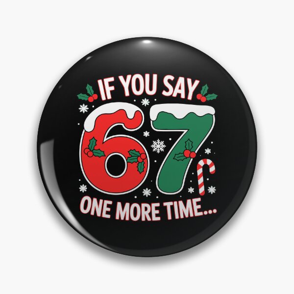 Item preview, Funny Christmas 67 six seven Meme Viral Holiday festive joke designed and sold by w1ckerman.