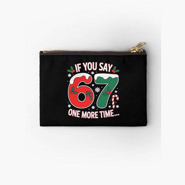 Item preview, Funny Christmas 67 six seven Meme Viral Holiday festive joke designed and sold by w1ckerman.