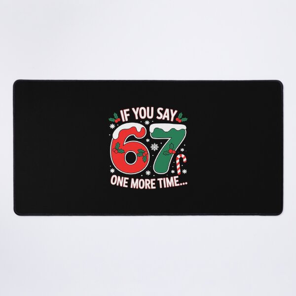 Item preview, Funny Christmas 67 six seven Meme Viral Holiday festive joke designed and sold by w1ckerman.