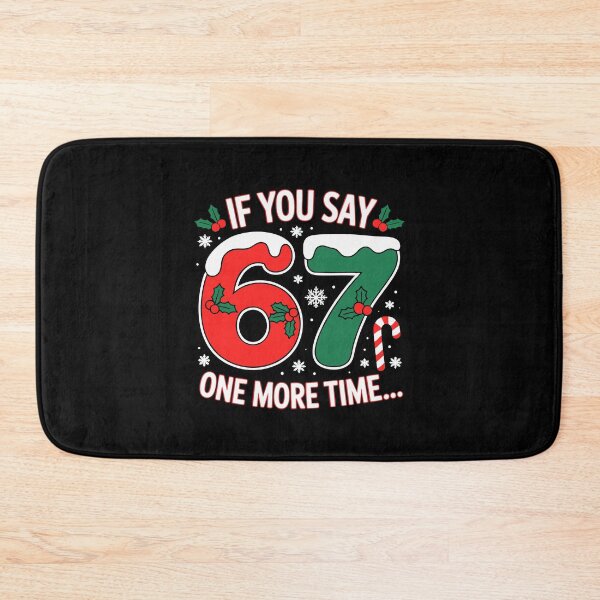 Item preview, Funny Christmas 67 six seven Meme Viral Holiday festive joke designed and sold by w1ckerman.