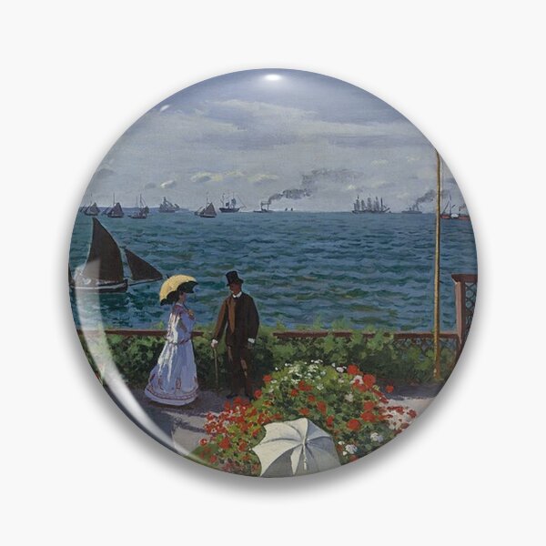 Item preview, Garden at Sainte Adresse by Monet designed and sold by tomorrowsart.