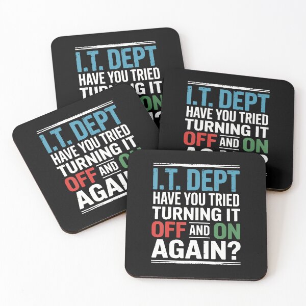 Item preview, Have You Tried Turning It Off And On Again It Guy designed and sold by KristenSophie.