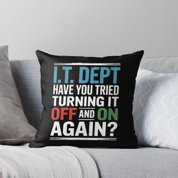 Item preview, Have You Tried Turning It Off And On Again It Guy designed and sold by KristenSophie.