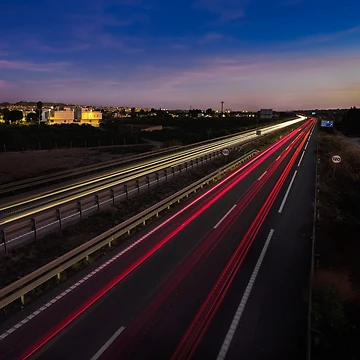 Artwork thumbnail, Light Trails AP7 by Ralph Goldsmith