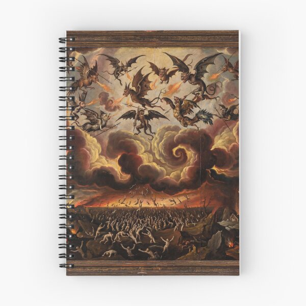 Item preview, Apocalyptic Air War after Hieronymus Bosch and Bruegel designed and sold by Vintage Designs +.
