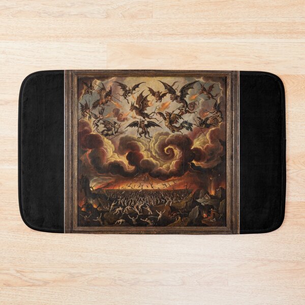 Item preview, Apocalyptic Air War after Hieronymus Bosch and Bruegel designed and sold by Vintage Designs +.