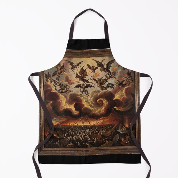Item preview, Apocalyptic Air War after Hieronymus Bosch and Bruegel designed and sold by Vintage Designs +.