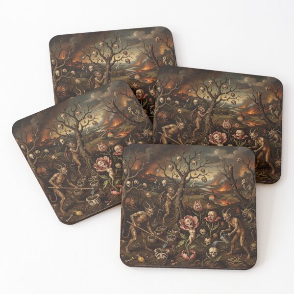Item preview, Damnation Garden after Hieronymus Bosch and Bruegel designed and sold by Vintage Designs +.