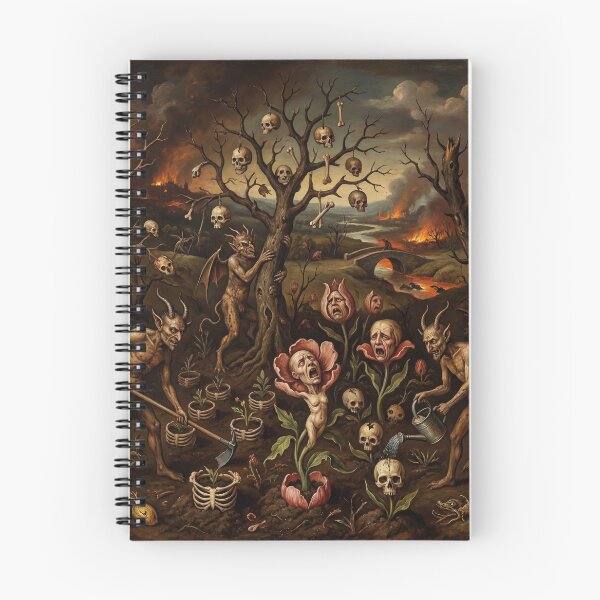 Item preview, Damnation Garden after Hieronymus Bosch and Bruegel designed and sold by Vintage Designs +.