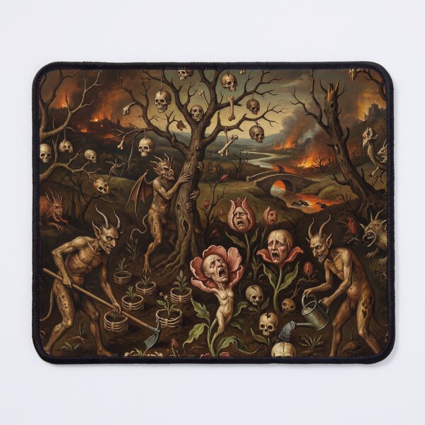 Item preview, Damnation Garden after Hieronymus Bosch and Bruegel designed and sold by Vintage Designs +.