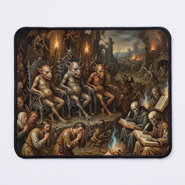 Item preview, Copy of Damnation Garden after Hieronymus Bosch and Bruegel designed and sold by Vintage Designs +.