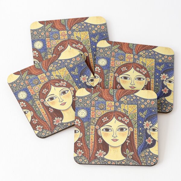 Item preview, Beautiful, rustic, colours, floral, pastels designed and sold by Grimtruths.