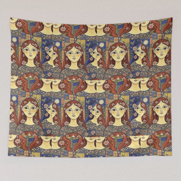Item preview, Beautiful, rustic, colours, floral, pastels designed and sold by Grimtruths.