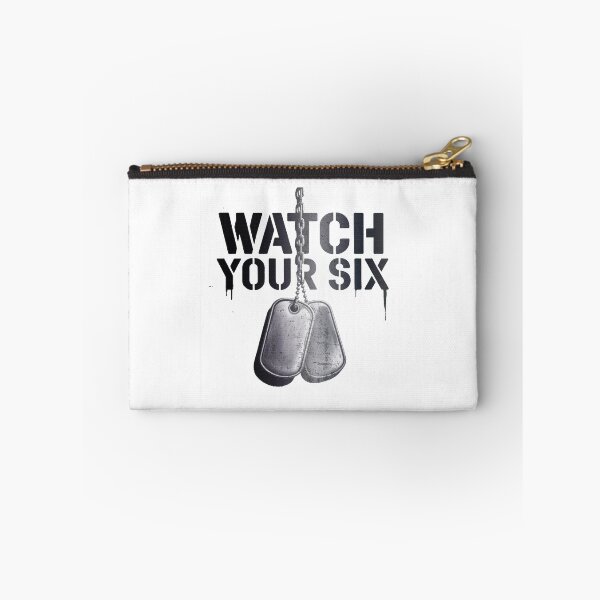 Item preview, Watch Your Six Dog Tags designed and sold by Callsign 84.