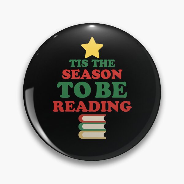 Item preview, Tis The Season To Be Reading - Book Lover Christmas Holiday Tree designed and sold by Shape Snip Studio.