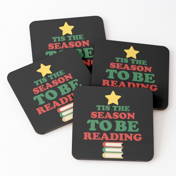 Item preview, Tis The Season To Be Reading - Book Lover Christmas Holiday Tree designed and sold by Shape Snip Studio.