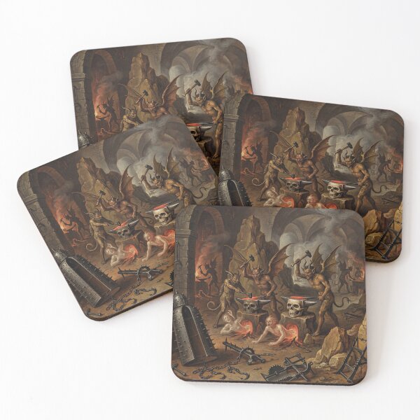 Item preview, Infernal Forge after Hieronymus Bosch and Pieter Bruegel designed and sold by Vintage Designs +.