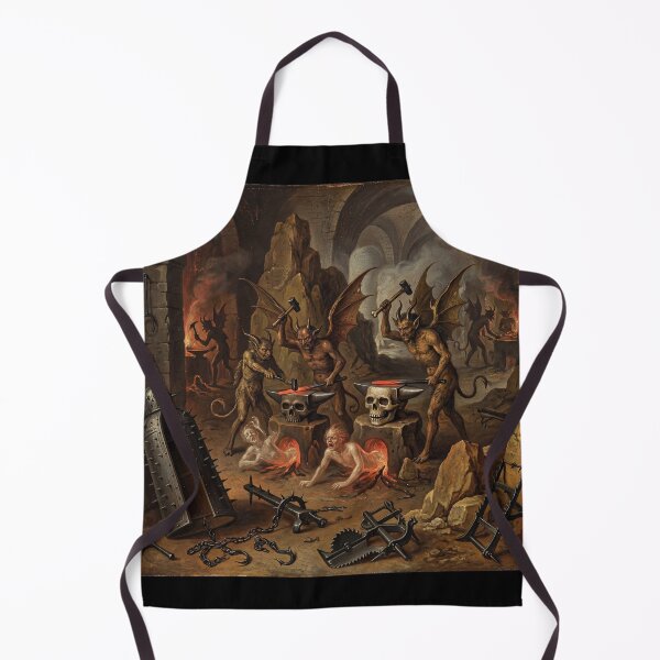 Item preview, Infernal Forge after Hieronymus Bosch and Pieter Bruegel designed and sold by Vintage Designs +.