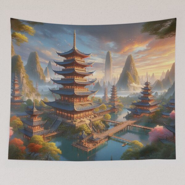 Item preview, Rise of the Celestial Valley designed and sold by calmgarden.