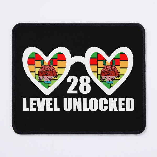 Item preview, Level 28 Unlocked – Gamer Birthday Celebration designed and sold by karibov.