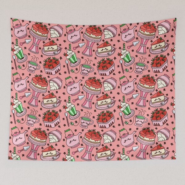 Item preview, Strawberry Cheesecake Pattern mjoylawson designed and sold by mjoylawson.au.