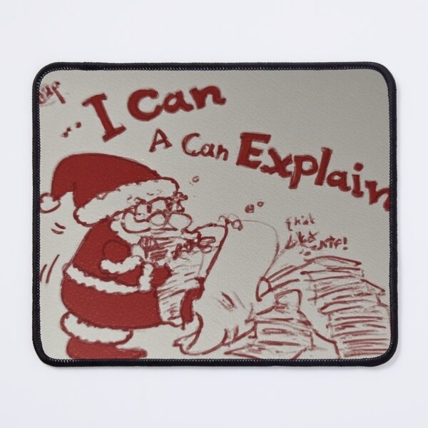 Item preview, Dear Santa I Can Explain – Funny Christmas 2025 Tee designed and sold by YAM716.