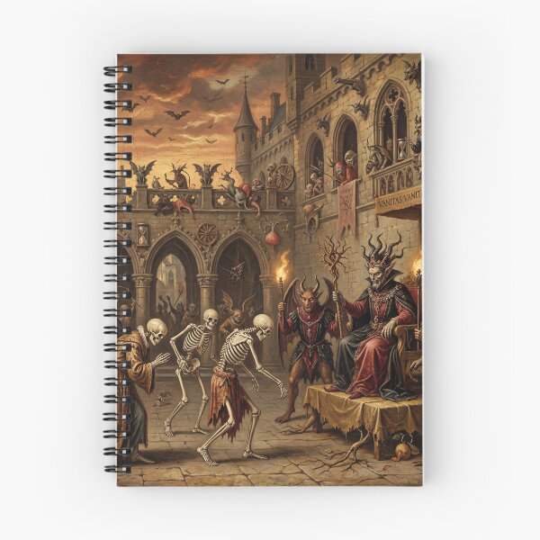 Item preview, Hellish Castle Ceremony after Hieronymus Bosch and Pieter Bruegel designed and sold by Vintage Designs +.