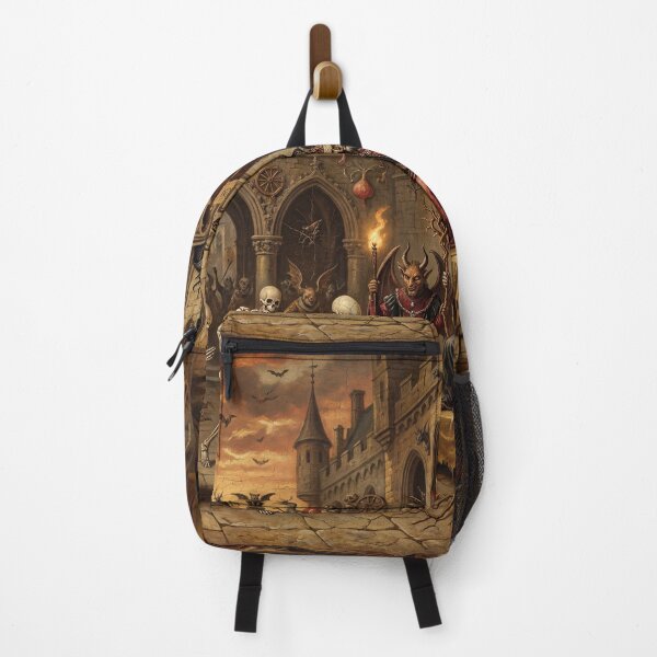 Item preview, Hellish Castle Ceremony after Hieronymus Bosch and Pieter Bruegel designed and sold by Vintage Designs +.