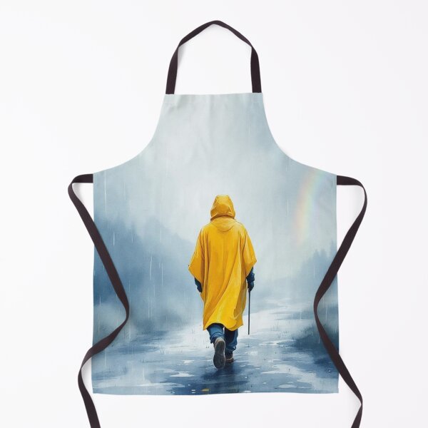 Item preview, Pilgrim in the rain (Way of St. James) designed and sold by jefboutique6150.
