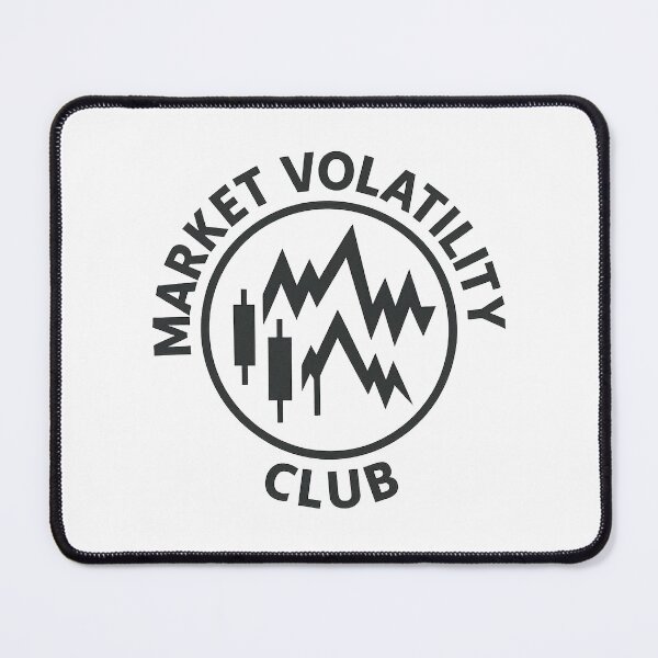 Item preview, Market Volatility Club – Wild Zigzag Candlestick Crest designed and sold by techy-rrr.