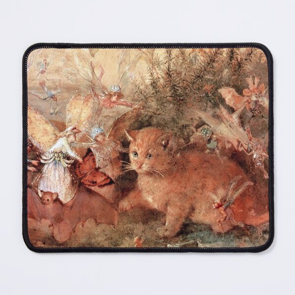 Item preview, Cat Among the Fairies - John Anster Fitzgerald designed and sold by forgottenbeauty.