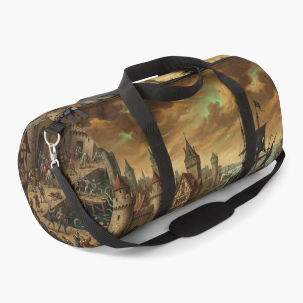 Item preview, Siege Port from hell after Hieronymus Bosch and Pieter Bruegel designed and sold by Vintage Designs +.