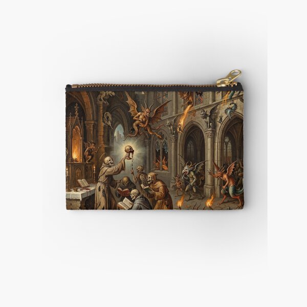 Item preview, Monastery Siege from hell after Hieronymus Bosch and Pieter Bruegel designed and sold by Vintage Designs +.