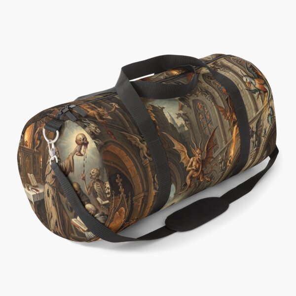 Item preview, Monastery Siege from hell after Hieronymus Bosch and Pieter Bruegel designed and sold by Vintage Designs +.
