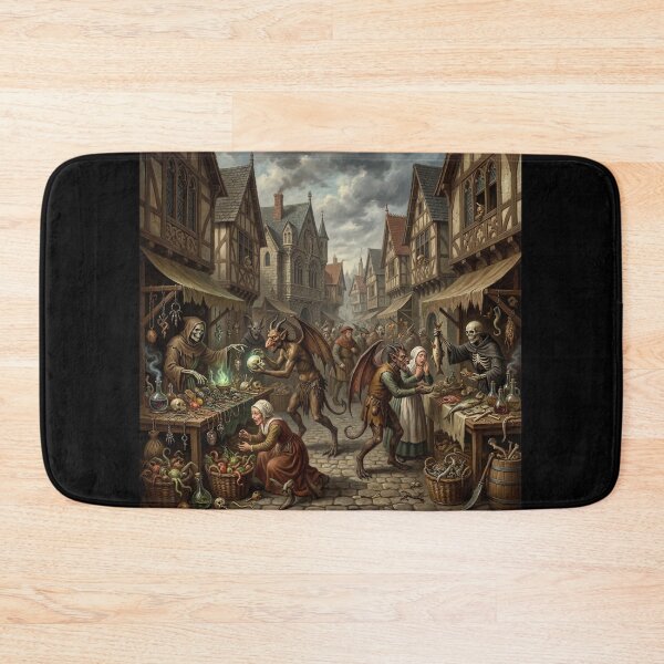 Item preview, Marketplace Supernatural Horror after Hieronymus Bosch and Pieter Bruegel designed and sold by Vintage Designs +.