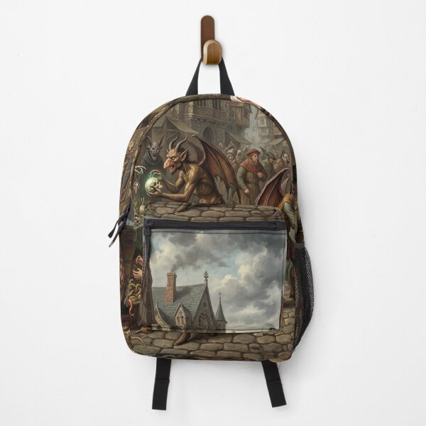 Item preview, Marketplace Supernatural Horror after Hieronymus Bosch and Pieter Bruegel designed and sold by Vintage Designs +.