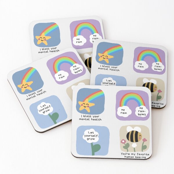 Item preview, Mental health affirmations set | Cute positive affirmations designed and sold by NeurodiverseTea.