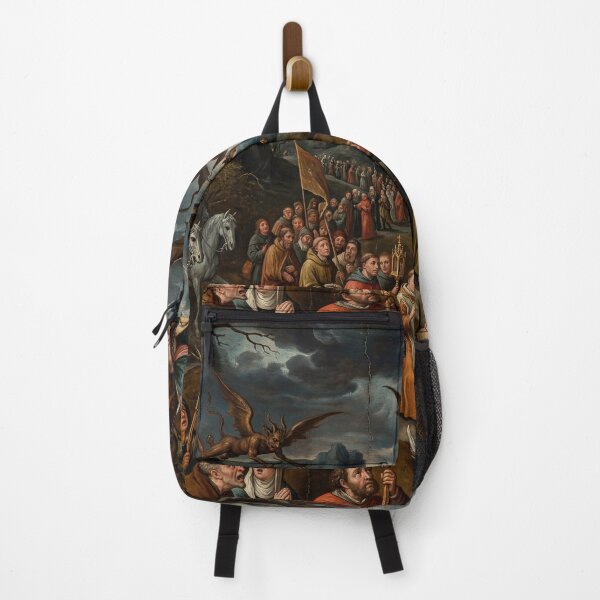 Item preview, Procession of priests Under Attack after Hieronymus Bosch and Pieter Bruegel designed and sold by Vintage Designs +.