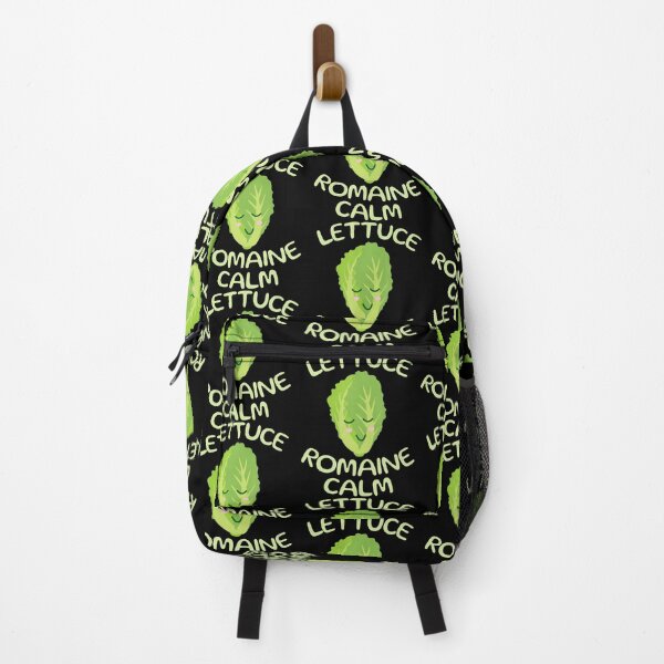Item preview, Vegan Lettuce Romaine Calm Funny Vegetarian Vegetables Yoga designed and sold by BrandyMartha.