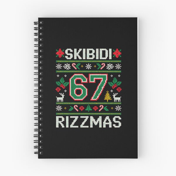 Item preview, Skibidi Six Seven 67 Rizzmas Funny Christmas 2025  designed and sold by w1ckerman.