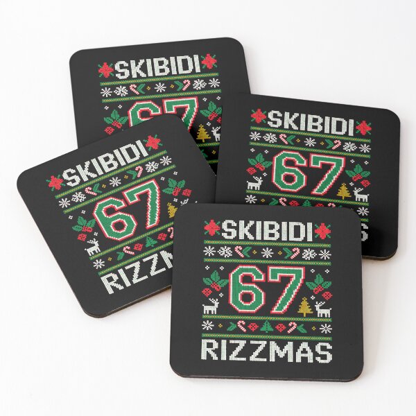 Item preview, Skibidi Six Seven 67 Rizzmas Funny Christmas 2025  designed and sold by w1ckerman.